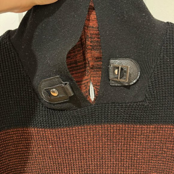 LCR Turtleneck Color Block Knit Sweater‎ - Size XXL - Picture 3 of 8